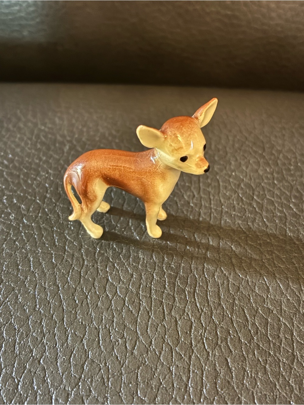 Vintage Hagen-Renaker Miniature Ceramic Chihuahua Figurine Collectible